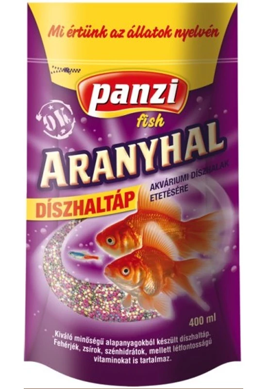 Panzi Aranyhaltáp Doypac 400ml