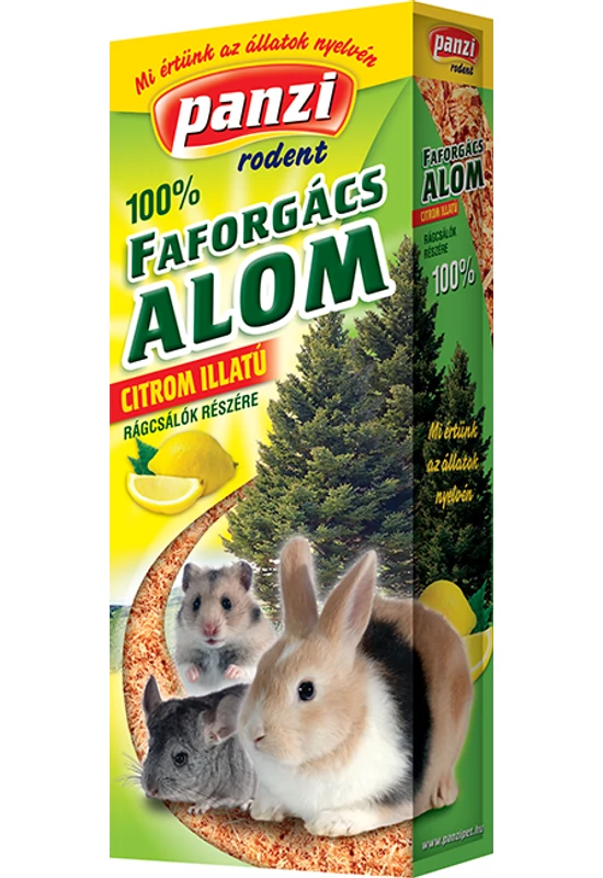 Panzi Préselt Forgács Citromos 650g