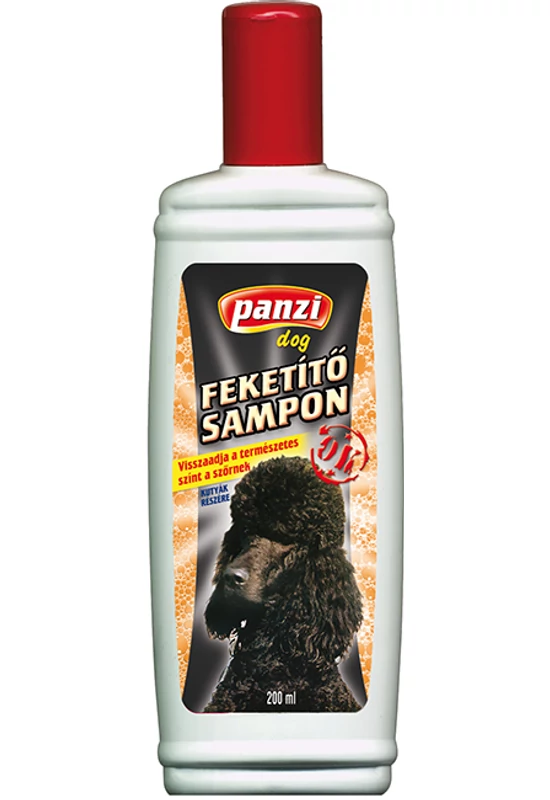 Panzi Kutya Sampon Feketítő 200ml