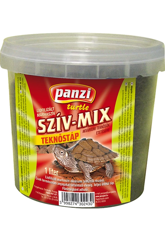 Panzi Szív Mix Vödrös 100g 870ml