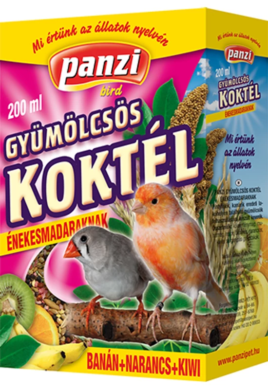 Panzi Gyümölcskoktél Énekesmadaraknak 200ml