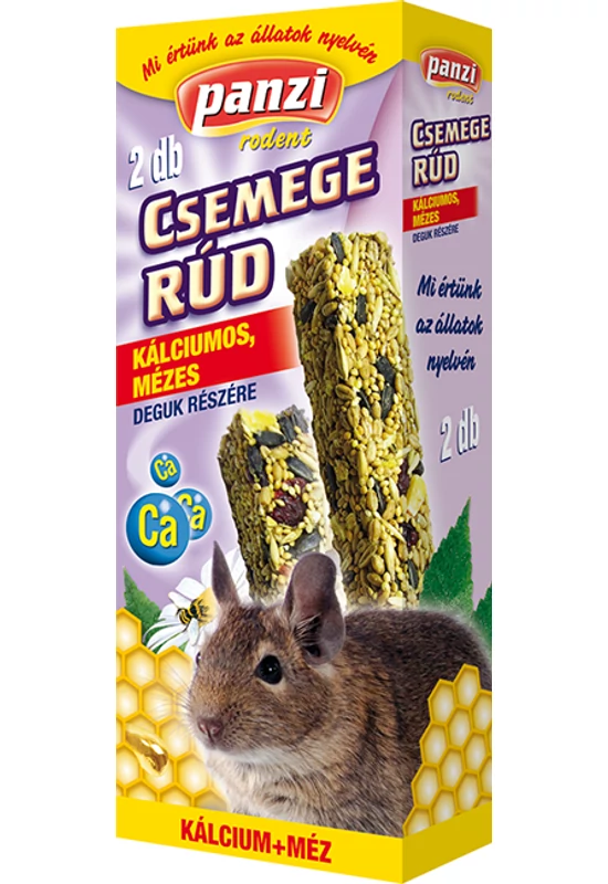 Panzi Duplarúd Degu Kálcium/Méz