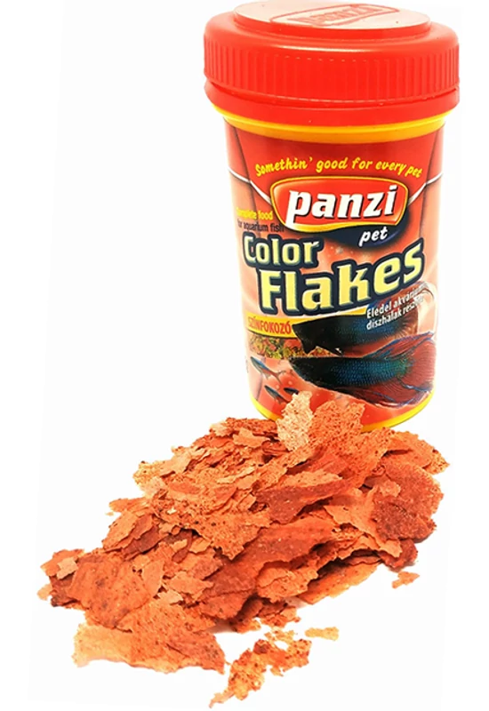 Panzi Színfokozó Lemezes Haltáp 135ml