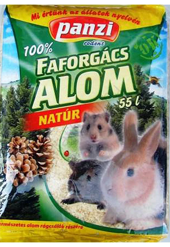Panzi Forgács Natúr 55l/1,8kg