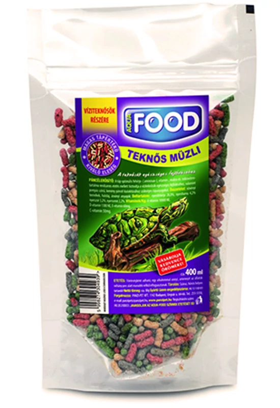 Aqua-Food - Teknős Müzli 400ml