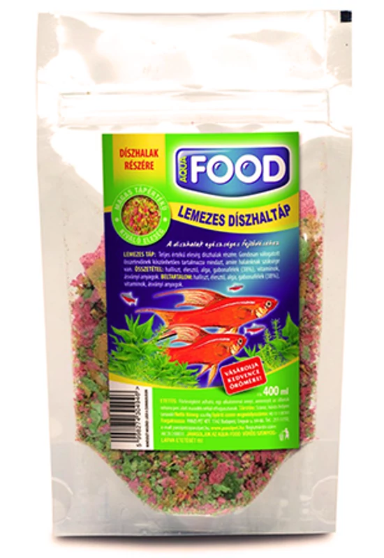 Aqua-Food - Lemezes Díszhaltáp 400ml