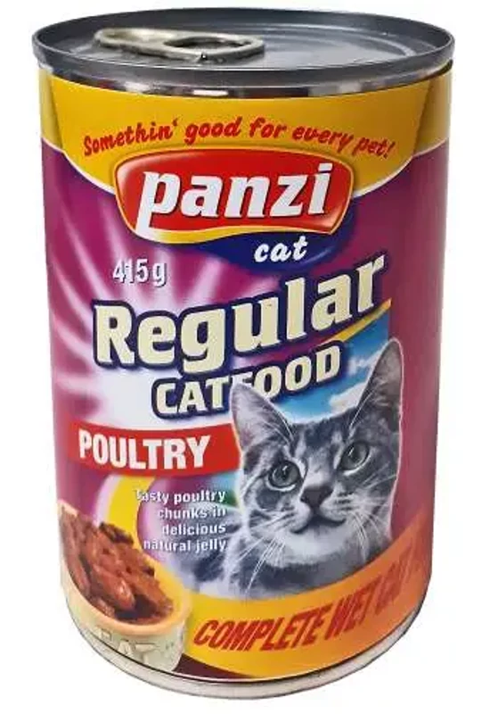 Panzi Macska Konzerv Szárnyas 415g