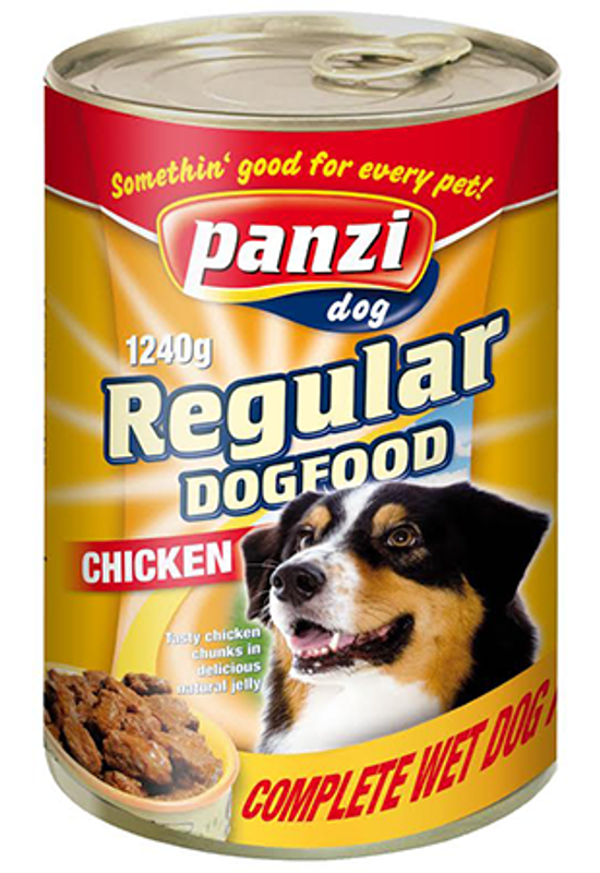 Panzi Regular Kutya Konzerv Szárnyashússal 1240g