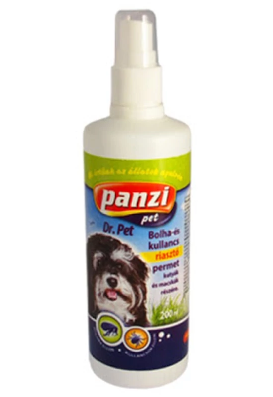 Panzi Bolha és Kullancsriasztó Spray Kutyának és Macskának 200ml