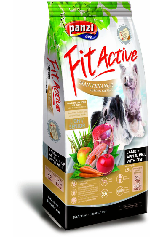 Fitactive Dog - Száraztáp - Maintenance Light &amp; Senior Bárány - 4kg