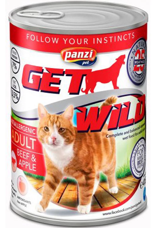 Getwild Cat - Konzerv - Adult Marha és Alma 415g