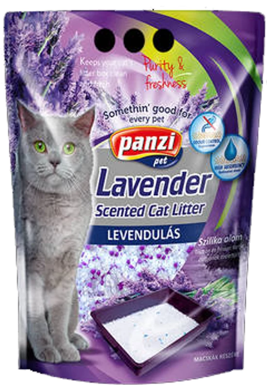 Panzi Szilikonos Macskaalom Levendula 3,8l 1,6kg