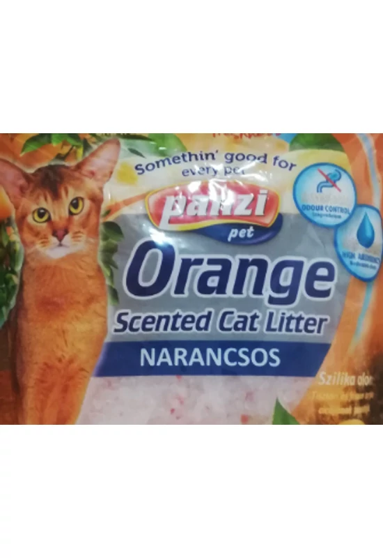 Panzi Szilikonos Macskaalom Narancs 3,8l 1,6kg