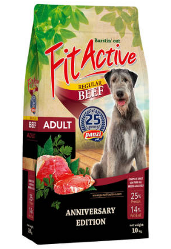 Fit Active Dog - Száraztáp - Premium Regular Beef - 10kg