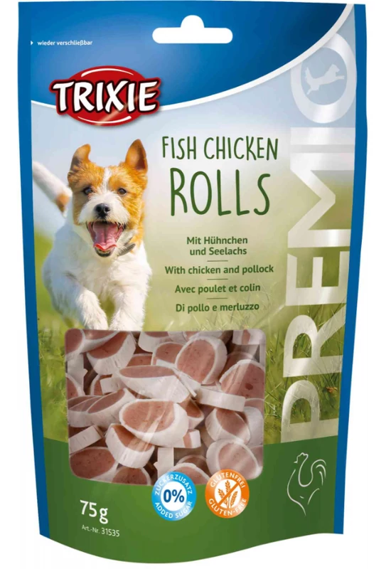 Trixie Falatkák Premio Light Rolls 75g