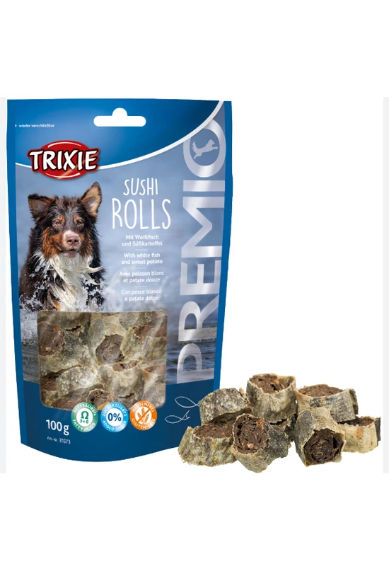 Trixie Premio Sushi Rolls Jutalomfalatok Kutyáknak 100g