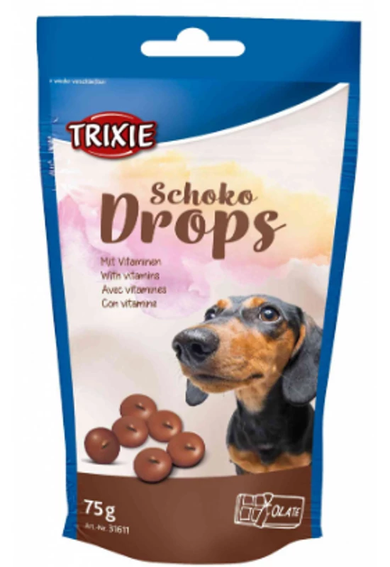 Trixie Jutalomfalat Choco Drops 75g