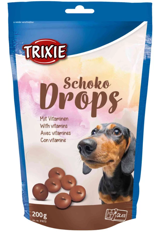 Trixie Jutalomfalat Choco Drops 200g
