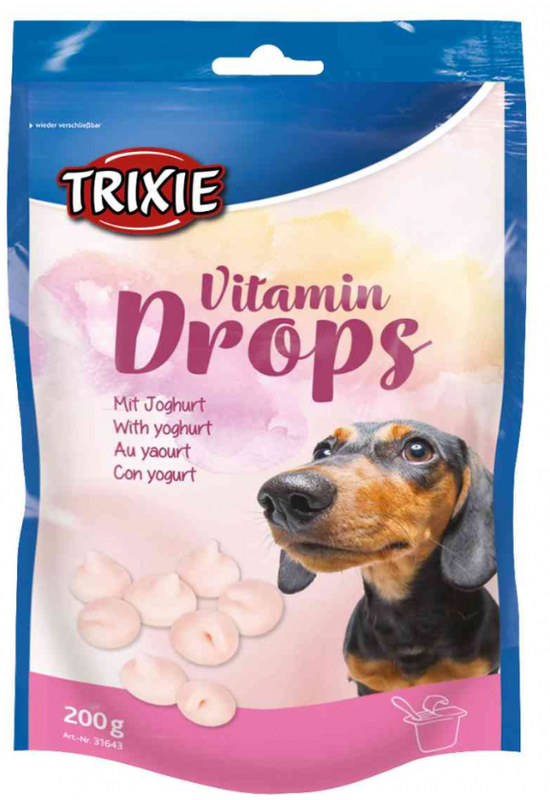 Trixie Jutalomfalat Vitamin Drops, Yoghurt 200g