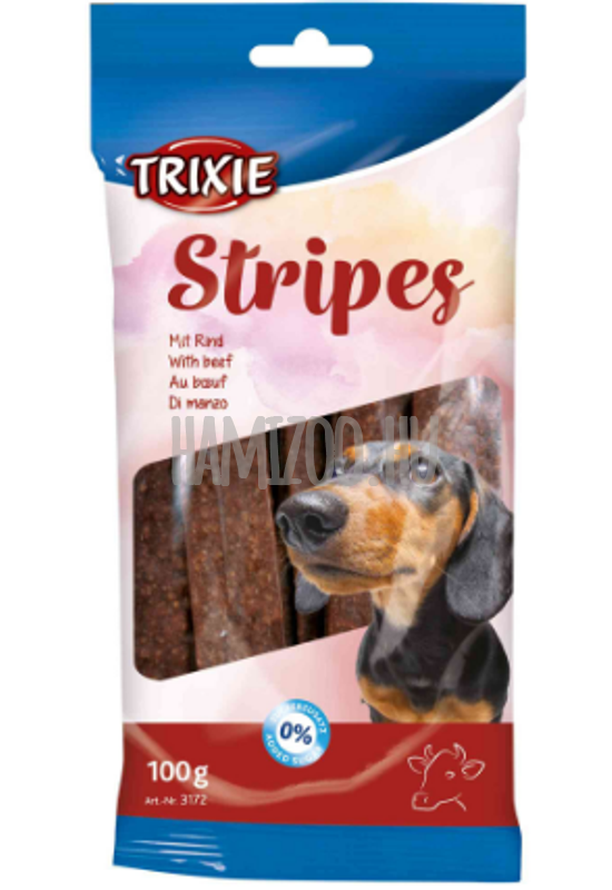 Trixie Stripes Marha Beef - 100g