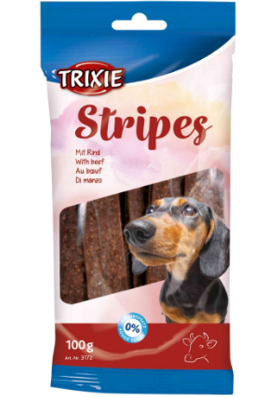 Trixie Stripes Marha Beef - 100g