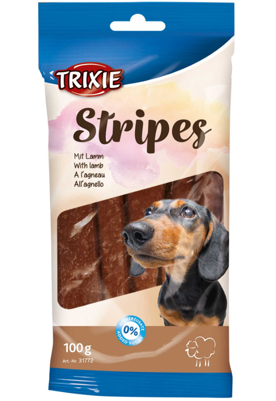 Trixie Stripes Lamb - Bárány Csíkok - 100g