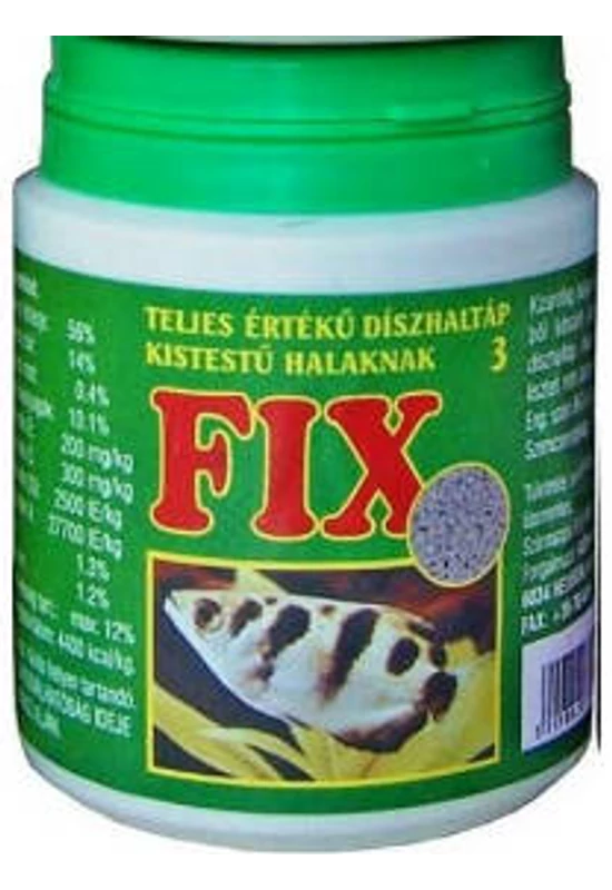 Fix 3/XL Haltáp 200ml - Kistestű Halaknak (Zöld)