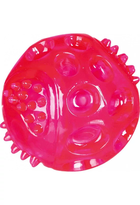 Trixie Kutyajáték Villogó LED Tüskéslabda 6cm