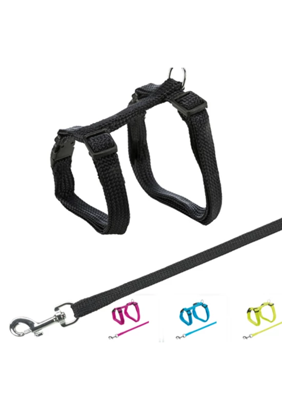 Trixie Macska Hám és Póráz - 22-42×1cm + 1,25m