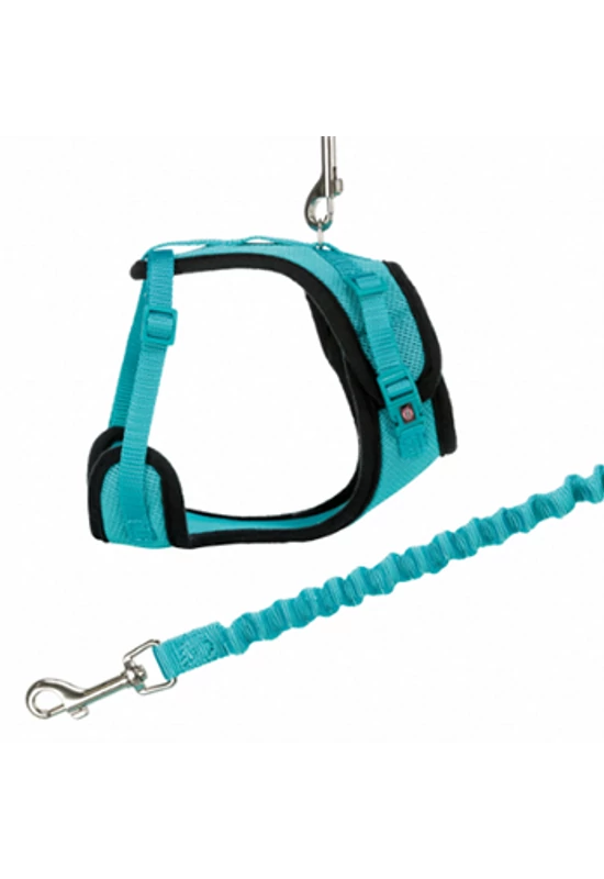 Trixie Cat - Mesh Y-Harness - Hálós Y Hám + Rugalmas Póráz