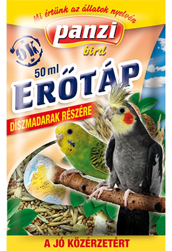 Panzi Kismag Erőtáp Díszmadár Papírtasak 50ml