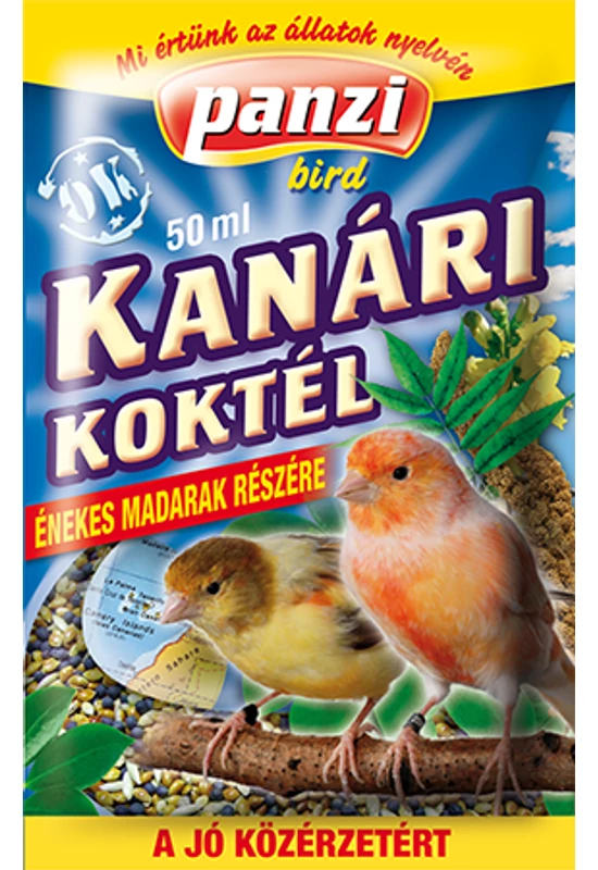 Panzi Kismag Kanári Koktél Papírtasak 50ml