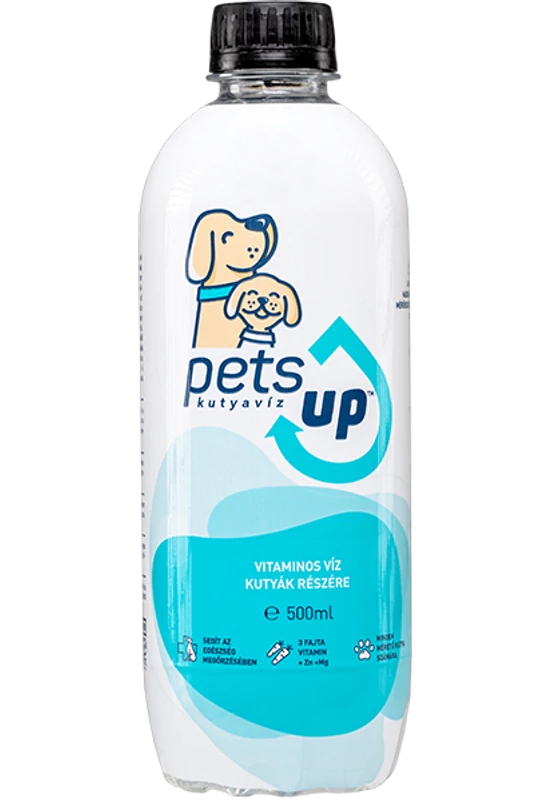 PetsUp Dog Water With Vitamin - Kutya Víz Vitaminnal - 500ml