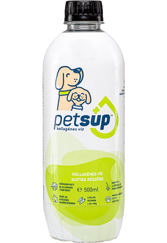 PetsUp Functional Drink - Kutyaital - Marhakollagénnel - 500ml