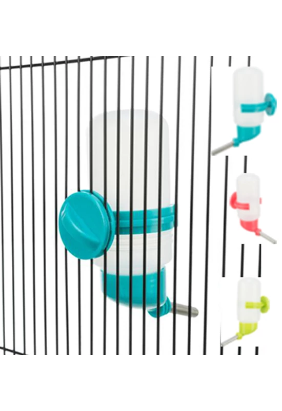 Trixie Plastic Water Bottle - Műanyag Itató Palack - Csavaros Rögzítés - 125ml
