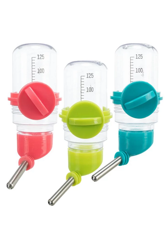 Trixie Plastic Water Bottle - Műanyag Itató Palack - Csavaros Rögzítés - 125ml