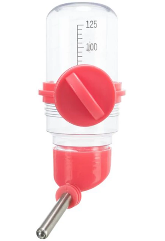 Trixie Plastic Water Bottle - Műanyag Itató Palack - Csavaros Rögzítés - 125ml