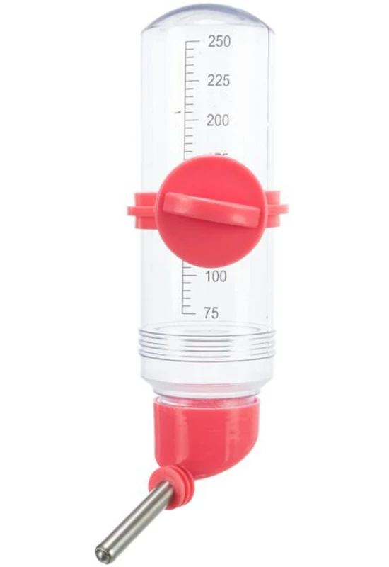 Trixie Plastic Water Bottle - Műanyag Itató Palack - Csavaros Rögzítés 250ml