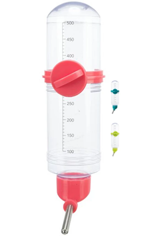 Trixie Plastic Water Bottle - Műanyag Itató Palack - Csavaros Rögzítés 500ml