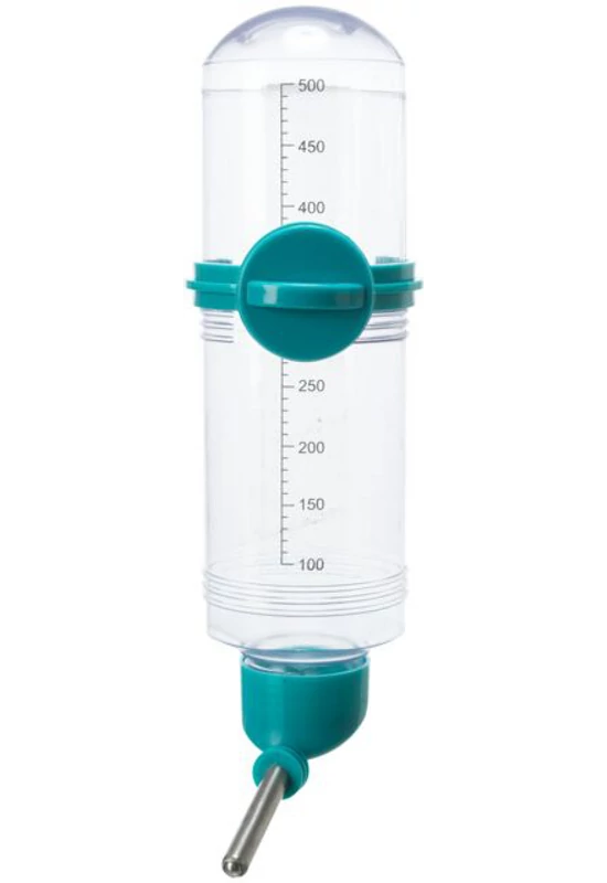 Trixie Plastic Water Bottle - Műanyag Itató Palack - Csavaros Rögzítés 500ml
