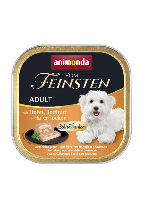 Animonda Vom Feinsten Adult Csirke - Joghurt - Zabliszt 150g