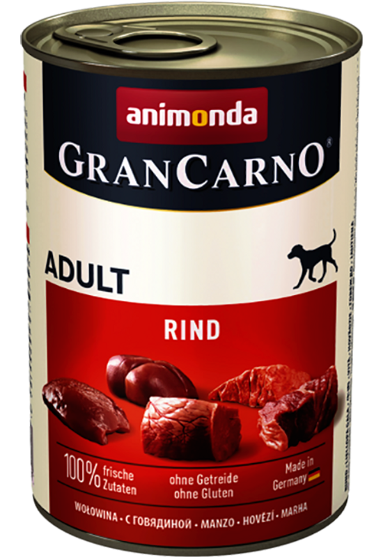 Animonda Grancarno Adult 100% Marhahús 400g