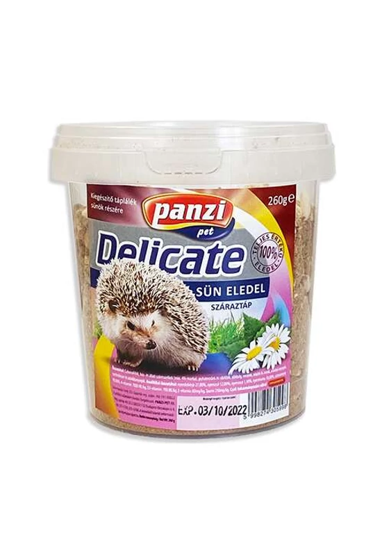 Panzi Sündisznó Eledel Száraztáp 260g/vödrös