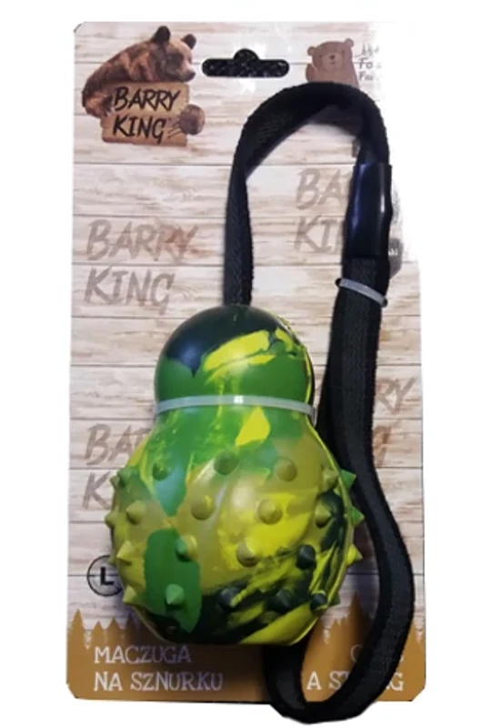 Barry King - Játék Köteles Gumiharang 10×7,8cm Zöld