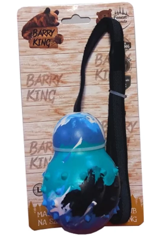 Barry King - Játék Köteles Gumiharang 10×7,8cm Kék