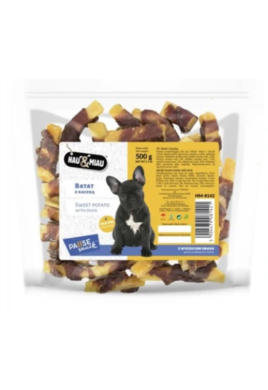 Hau Miau Kacsahúsba Tekert Édesburgonya 500g