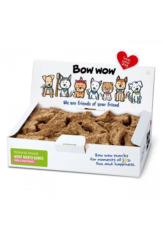 Bow Wow Natural Kollagén Mini Csont - Sertés és Zöldség