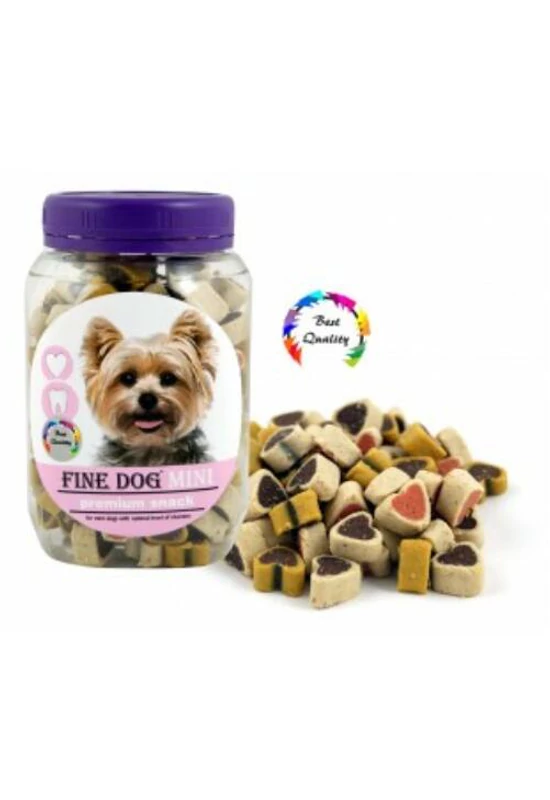 Fine Dog Mini - Szív-Mix - 280g