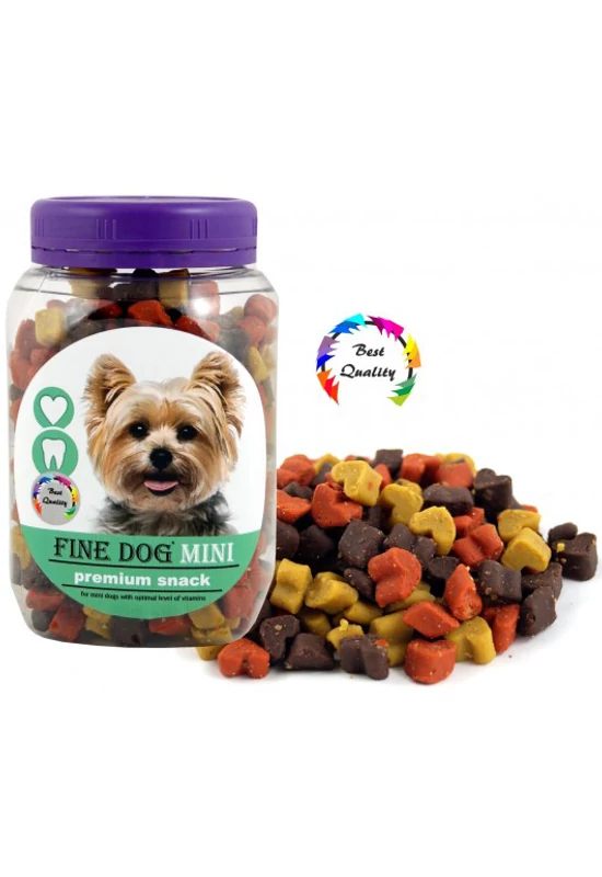 Fine Dog Mini - Szív-Mix MINI - 280g