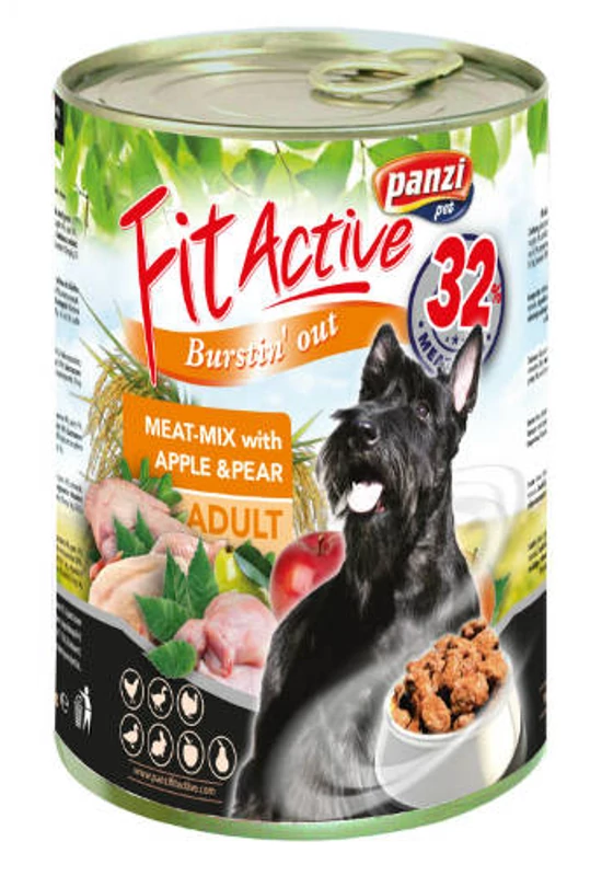 FitActive Dog - Konzerv - Meat-Mix 415g
